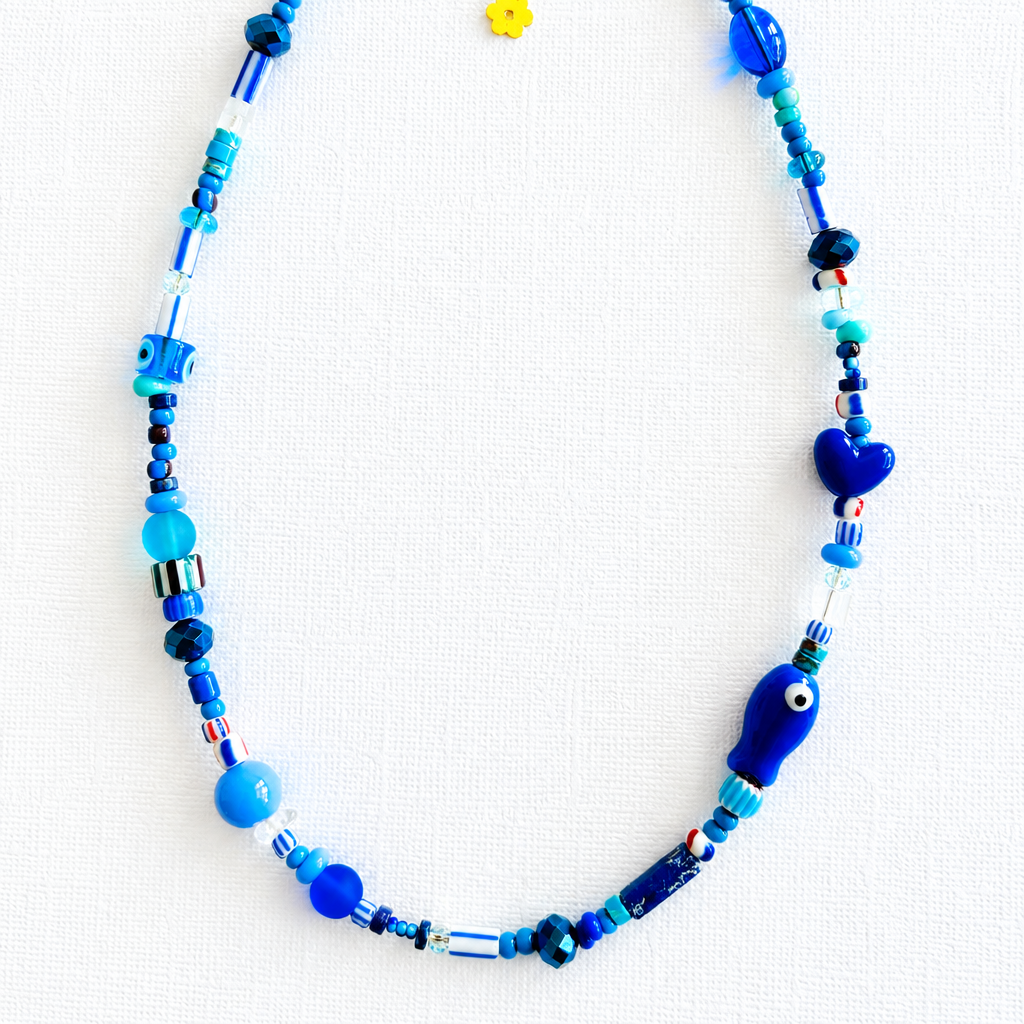 The Blue Traveller Necklace